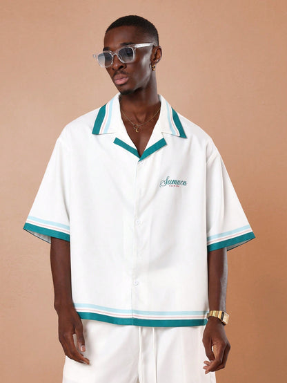 Capri Italia Summer Resort Shirt and Shorts Set