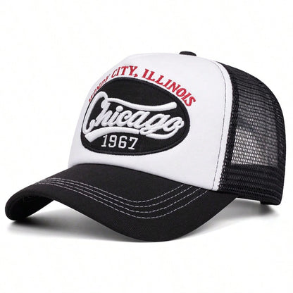 Chicago 1967 Embroidered Mesh Trucker Baseball Cap