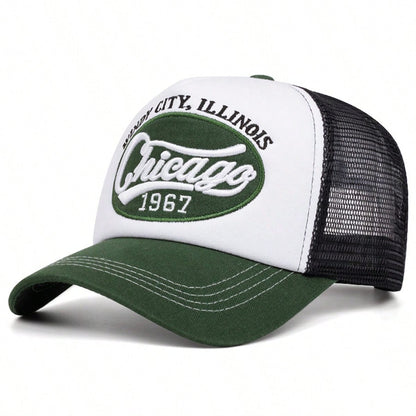 Chicago 1967 Embroidered Mesh Trucker Baseball Cap