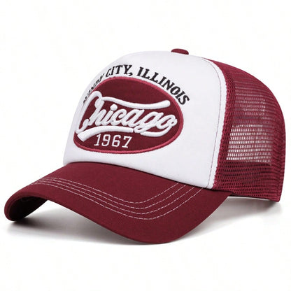 Chicago 1967 Embroidered Mesh Trucker Baseball Cap