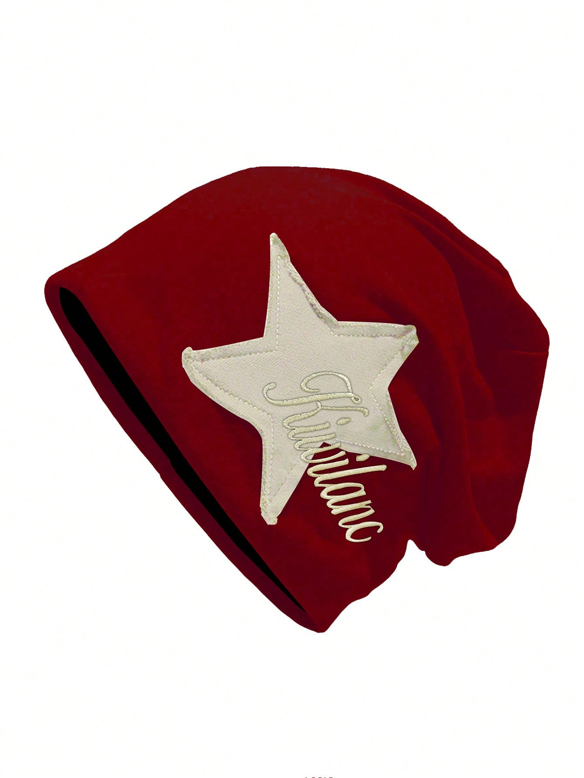 Vintage Starry Embroidery Fringe Beanie Streetwear Hat
