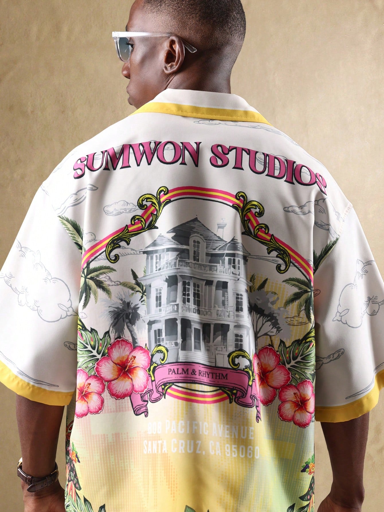 Palm & Rhythm Resort Bowling Shirt