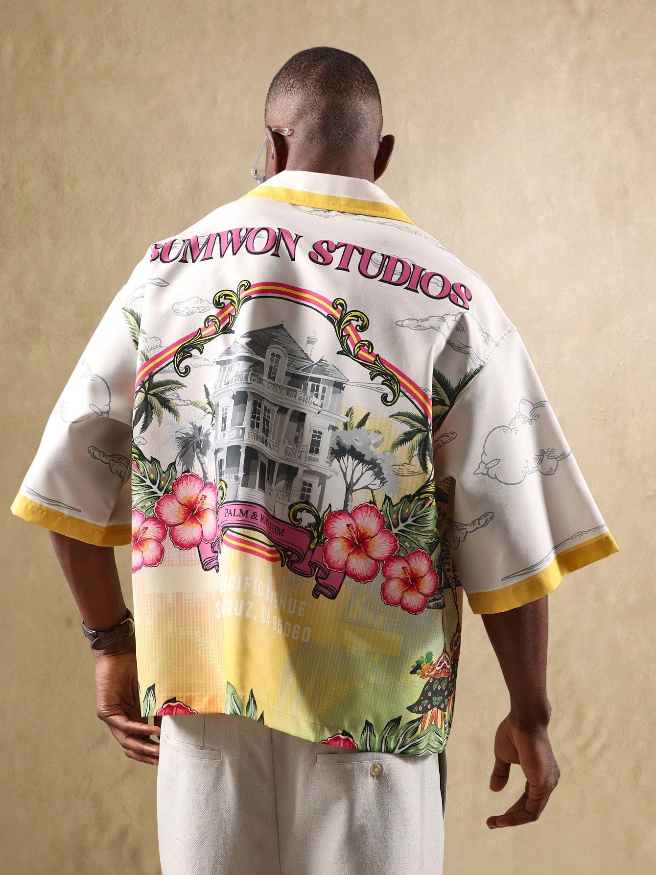 Palm & Rhythm Resort Bowling Shirt