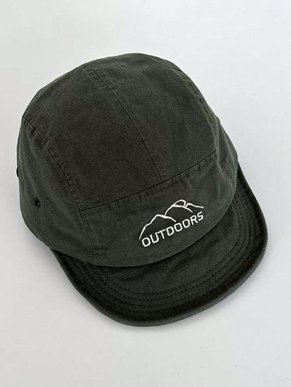 FRIFUL Japanese Short Brim Embroidered Baseball Cap