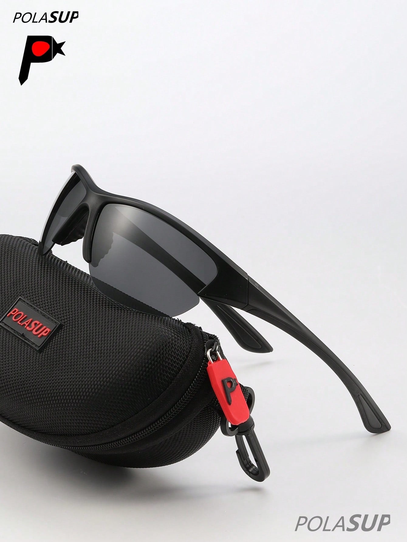 Men's Polarized Half-Frame Sports Cycling Sunglasses