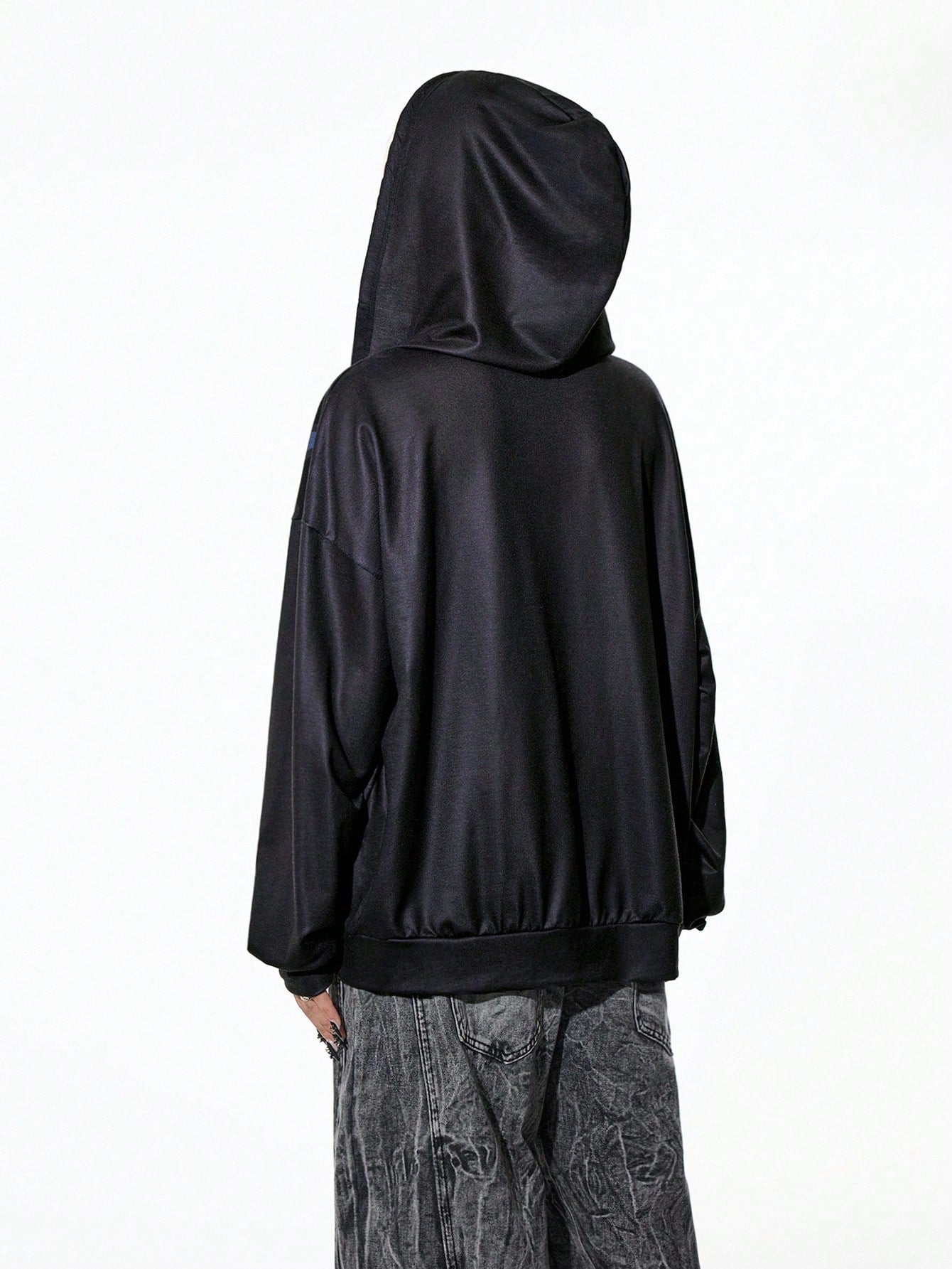 Women's Punk Rock Graphic Print Hoodie