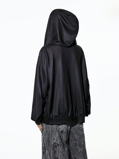 Women's Punk Rock Graphic Print Hoodie