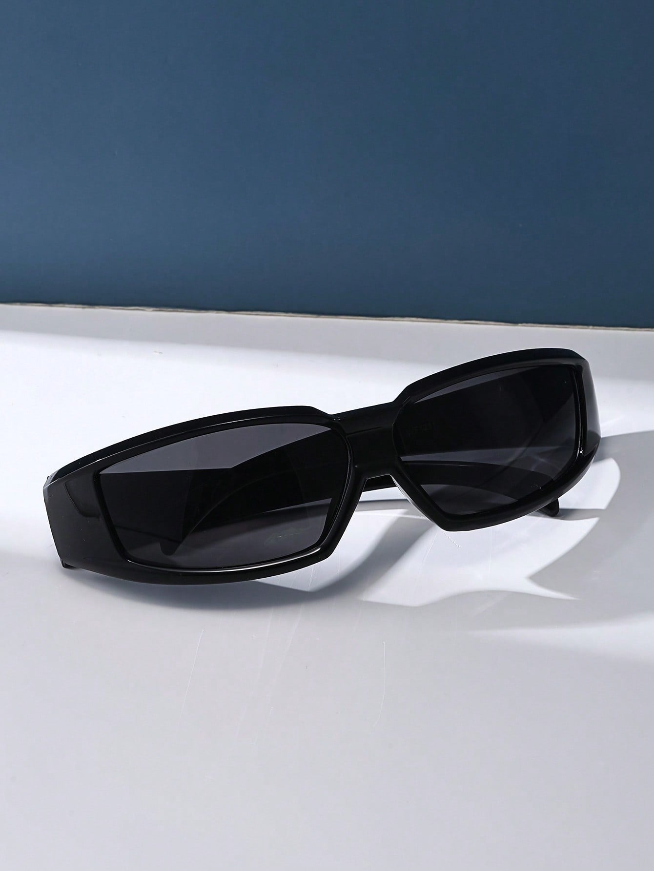 Black Y2K Retro Small Frame Cross Decor Fashion Glasses