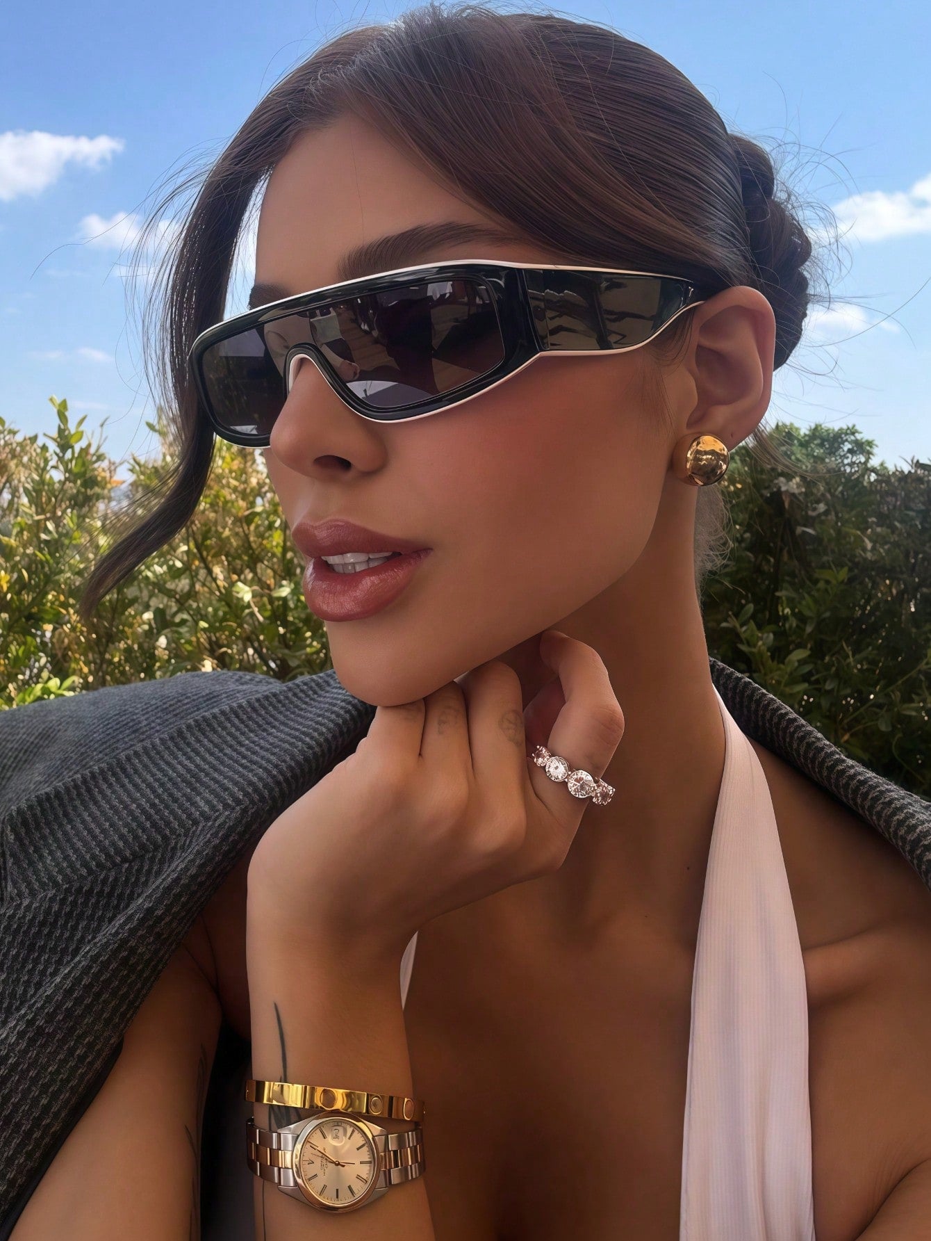 Retro Cat-Eye Stylish Versatile Women's Fashion Glasses