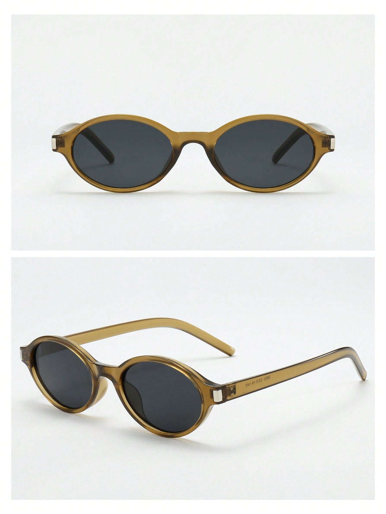 Oval Cat Eye Minimalist Fashion Sunglasses
