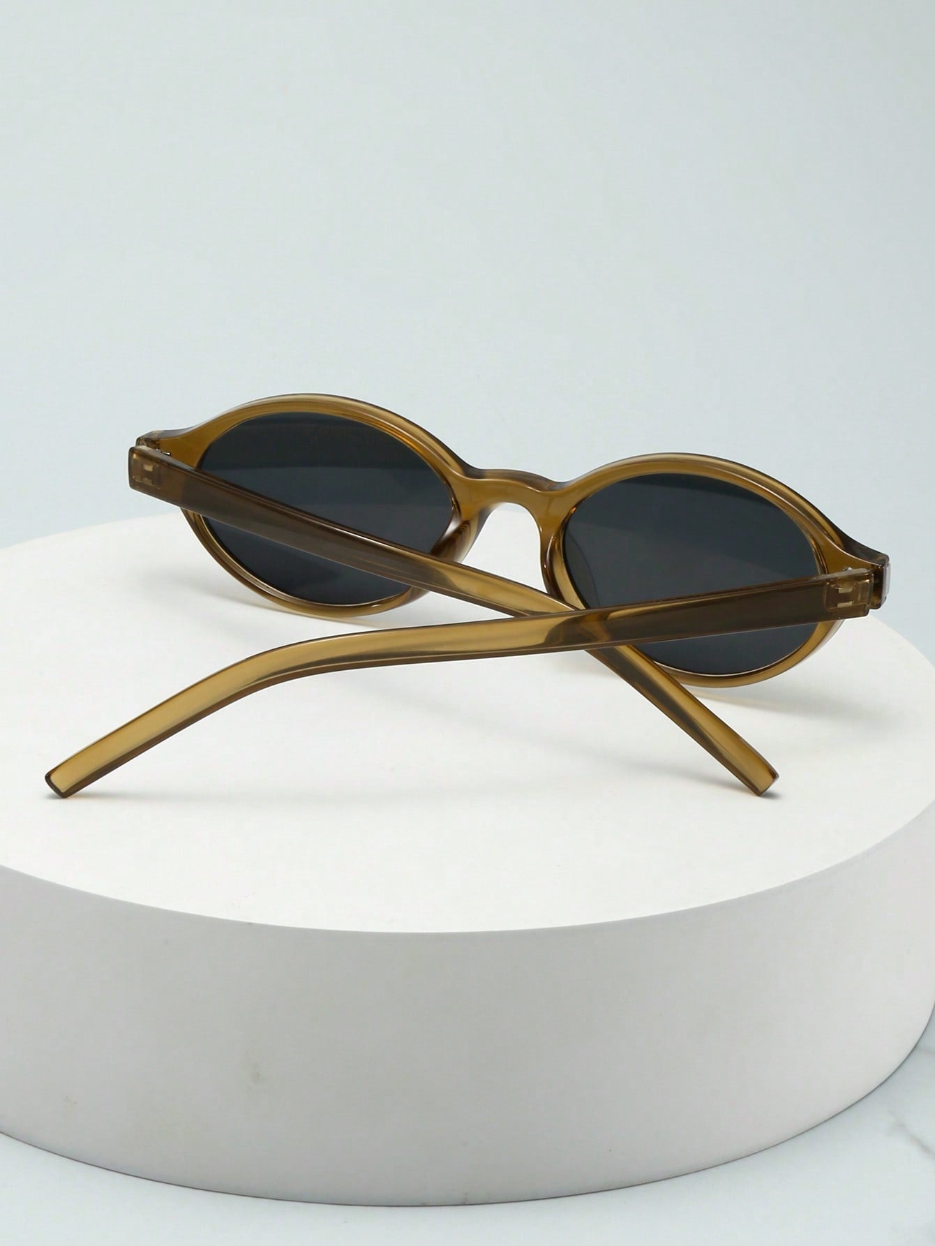 Oval Cat Eye Minimalist Fashion Sunglasses