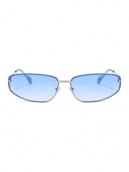 Y2K Ultra-Thin Wrap-Around One-Piece Fashion Glasses