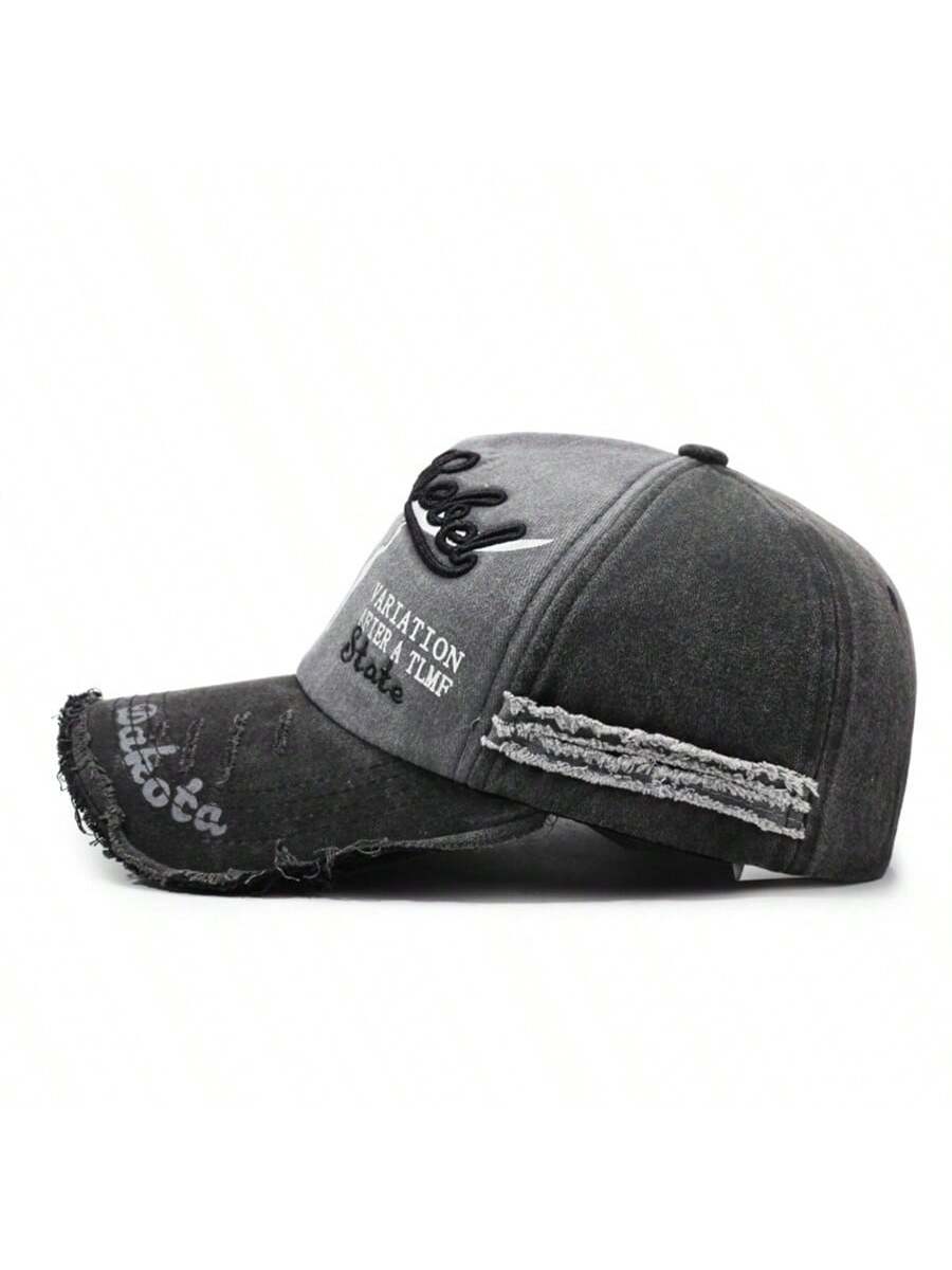 Washed Distressed Street Style Baseball Cap
