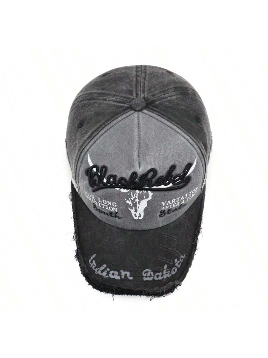 Washed Distressed Street Style Baseball Cap