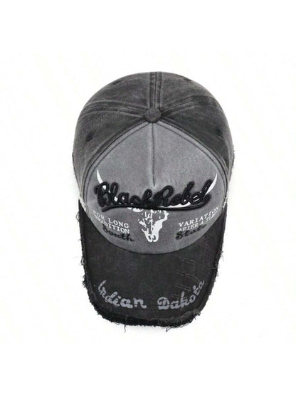 Washed Distressed Street Style Baseball Cap