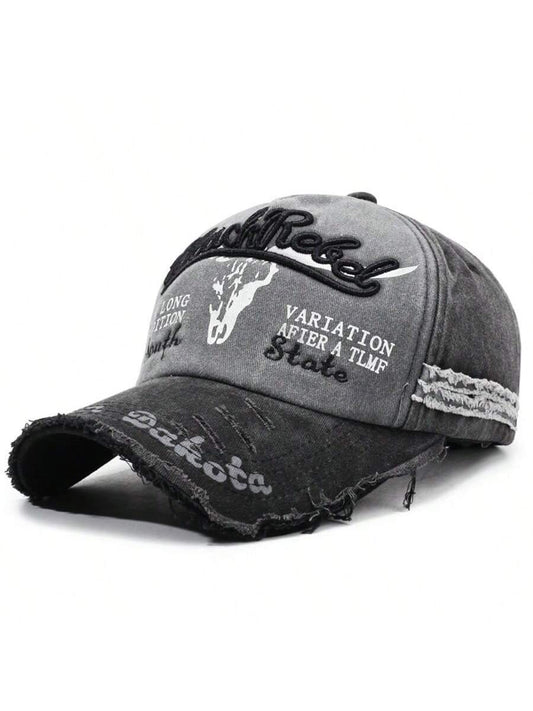 Washed Distressed Street Style Baseball Cap