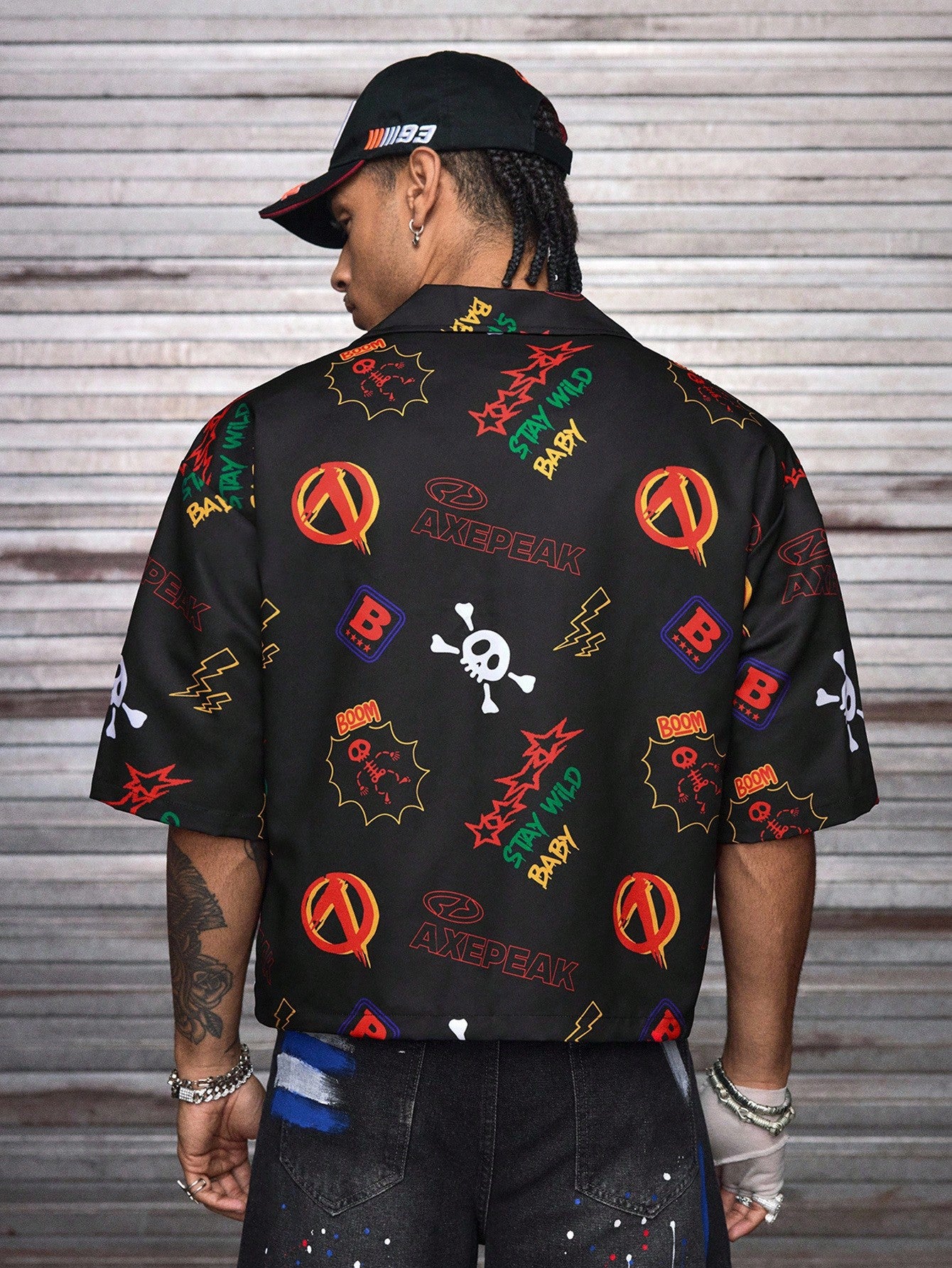 Men's Casual All-Over Print Summer Shirt