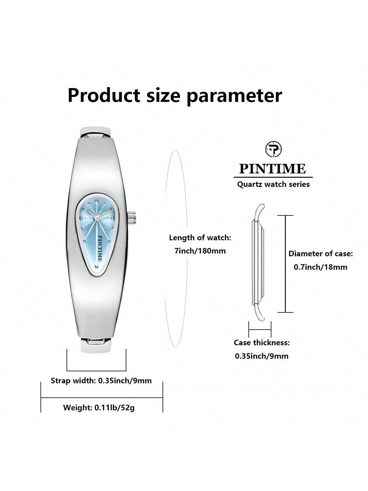 Y2K Retro Water Drop Bracelet Watch for Men & Women