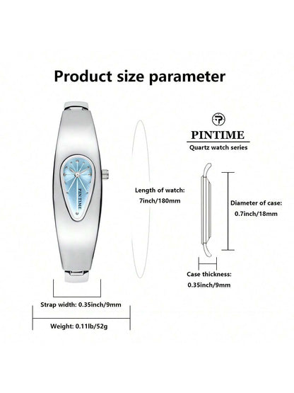 Y2K Retro Water Drop Bracelet Watch for Men & Women