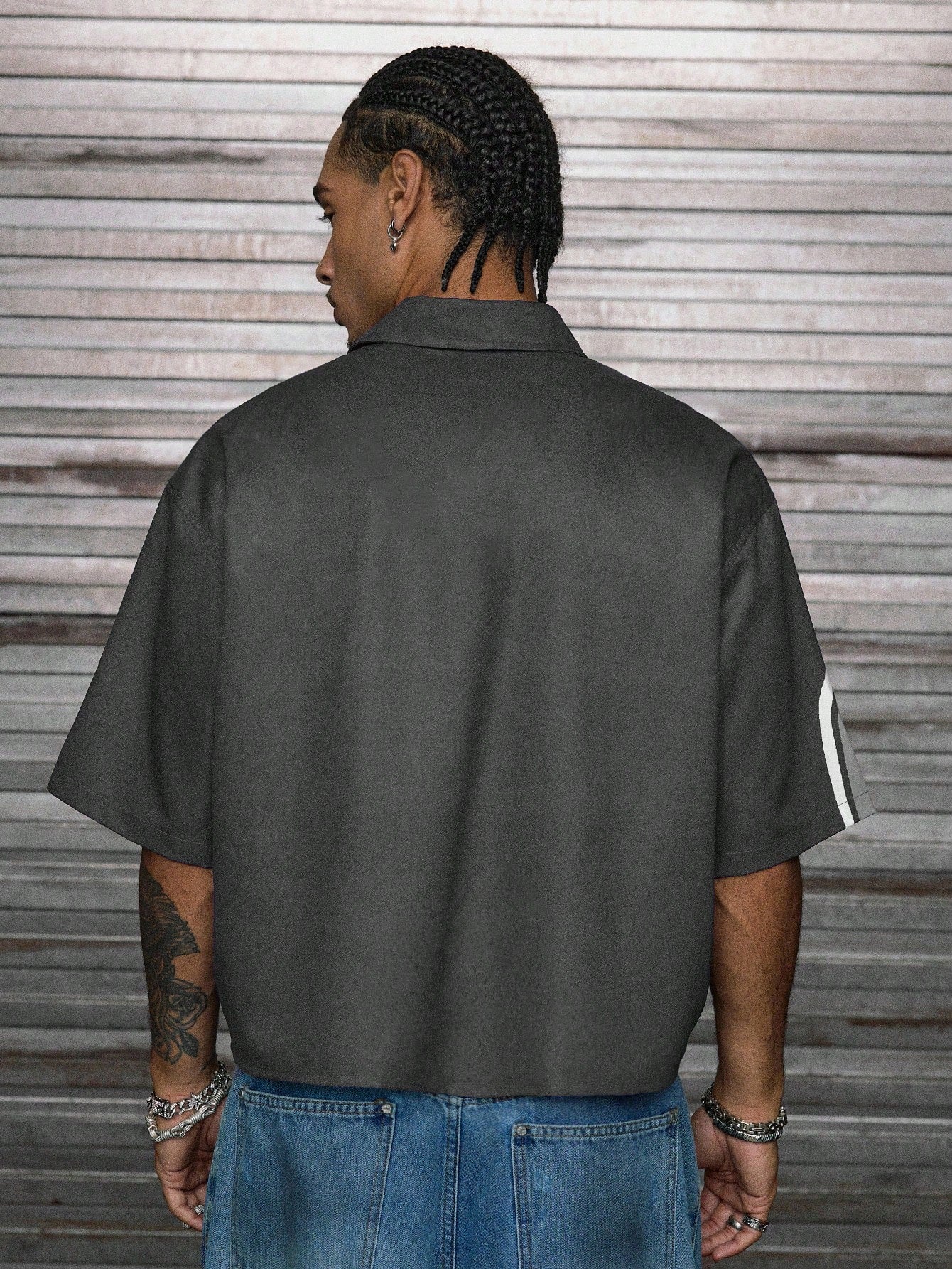 Men's Loose Digital Print Shirt