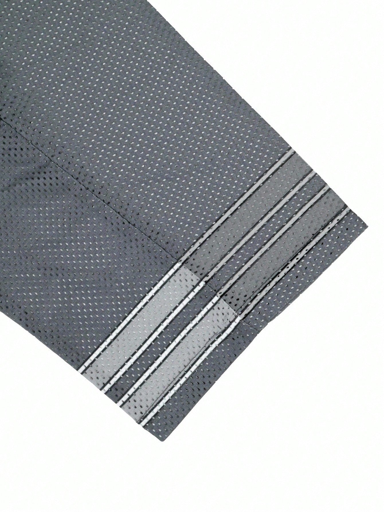 Dark Grey Hollow Patchwork Pigeon Print V-Neck Jersey