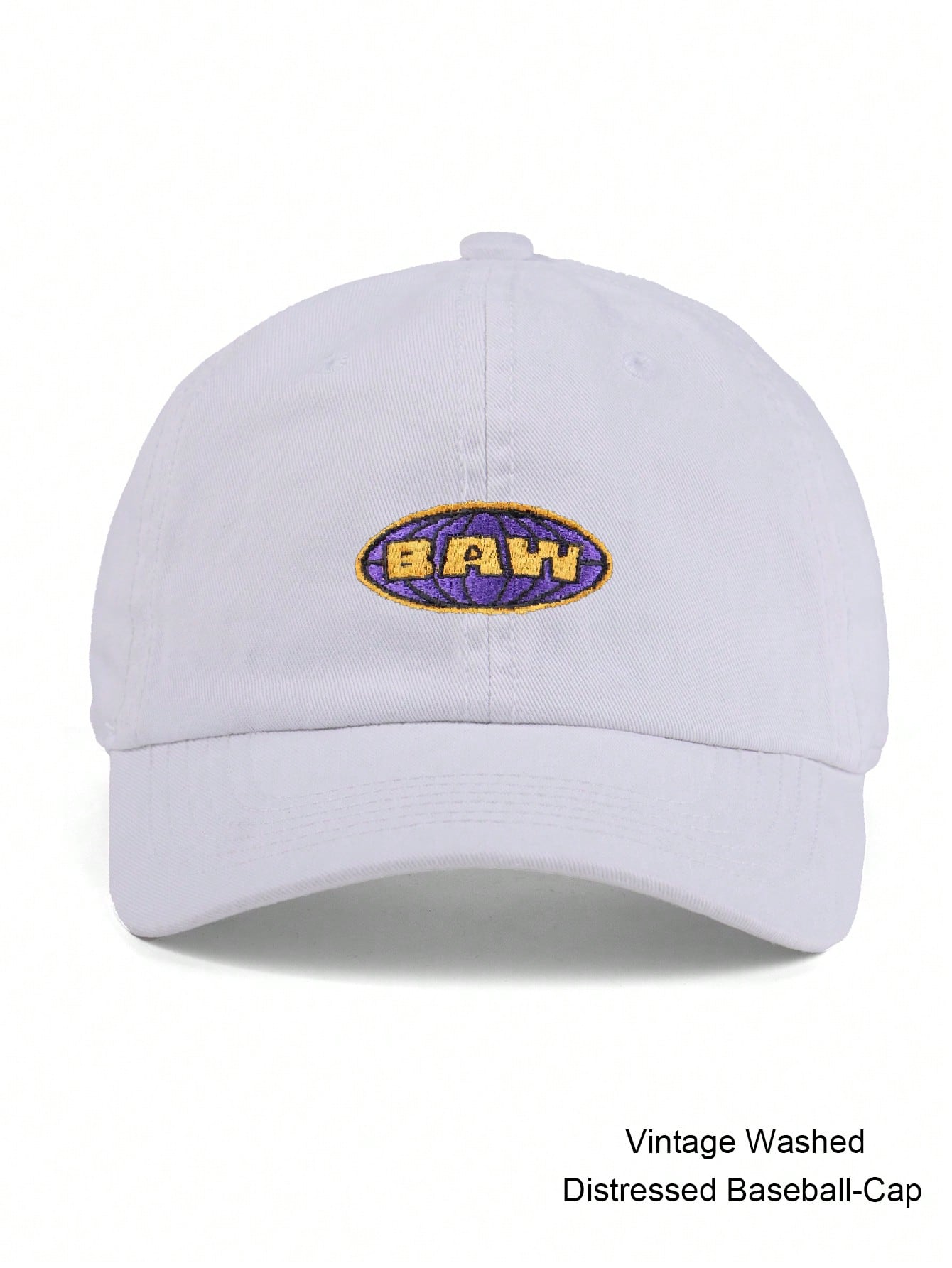 Unisex BAWW Embroidered Vintage Washed Baseball Cap