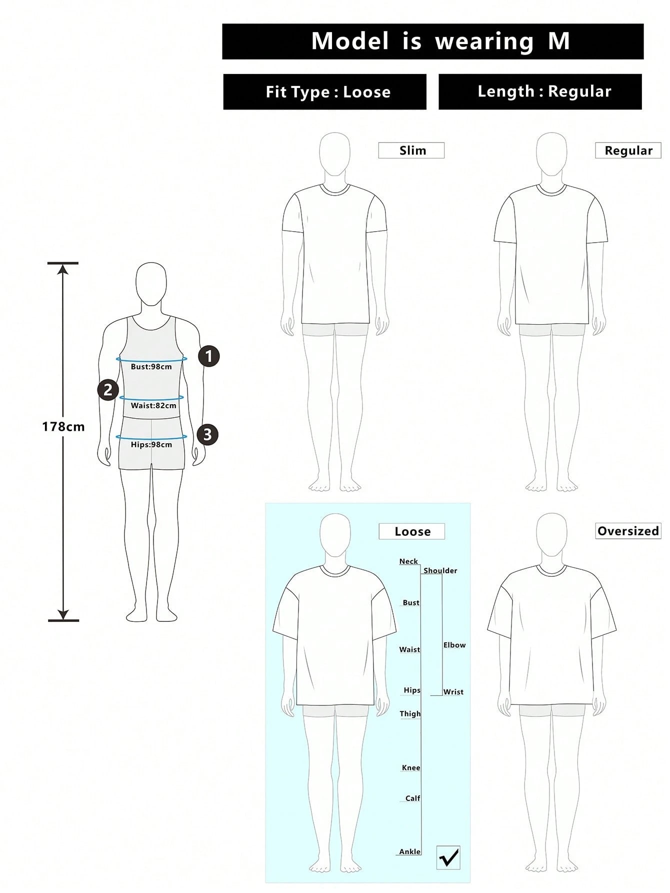 Men Distressed Anime Graphic Tee