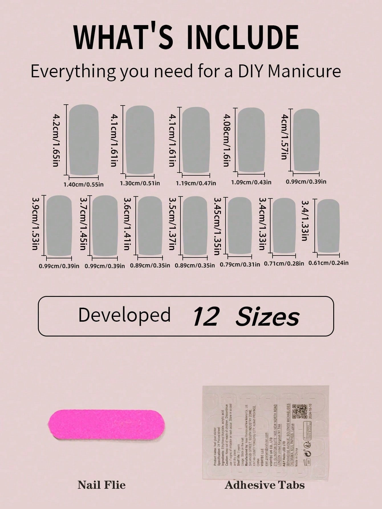 Y2K Pink French Bow Extra Long Coffin Press-On Nails
