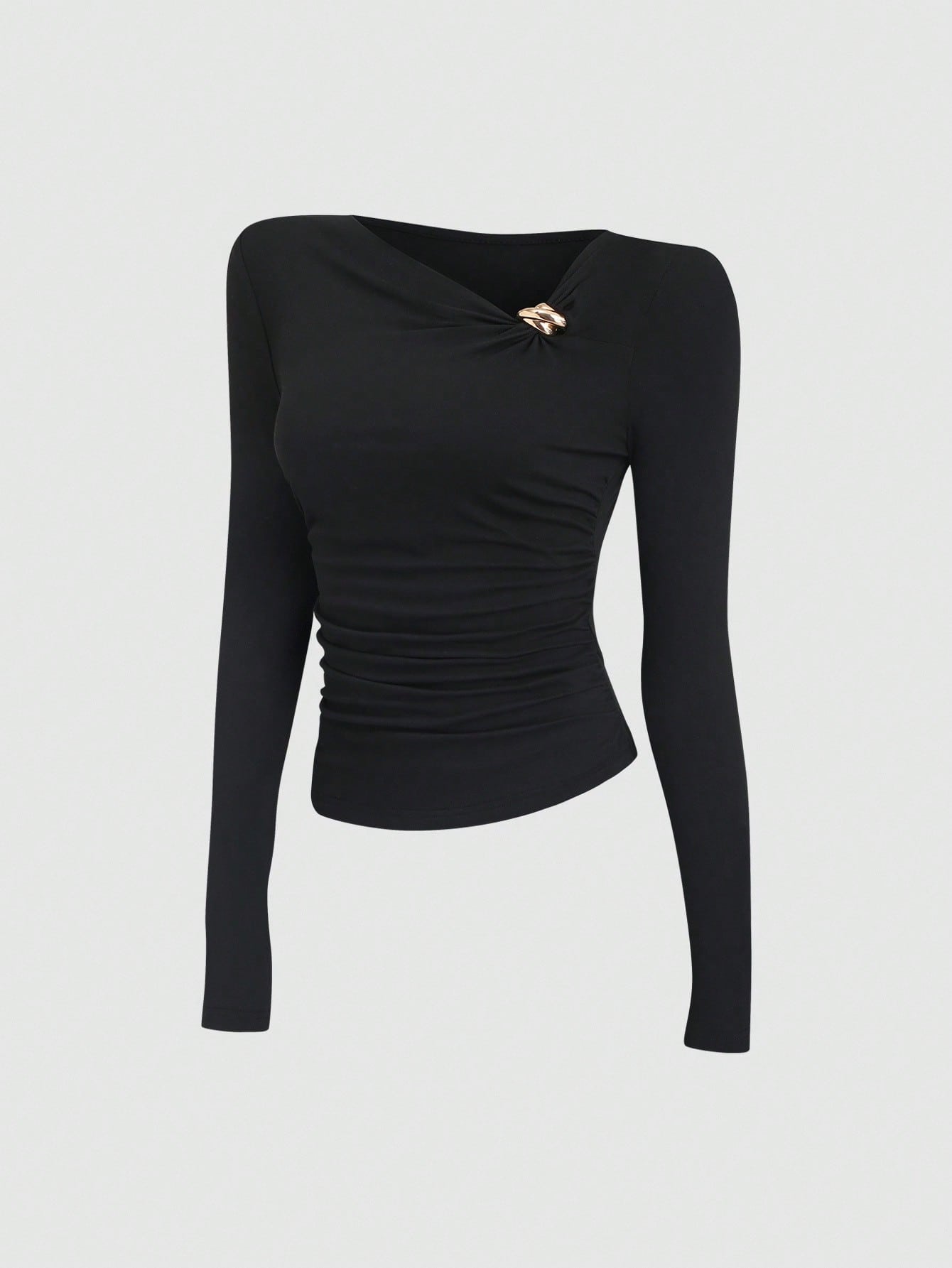 Vintage Asymmetrical Slim Fit T-Shirt