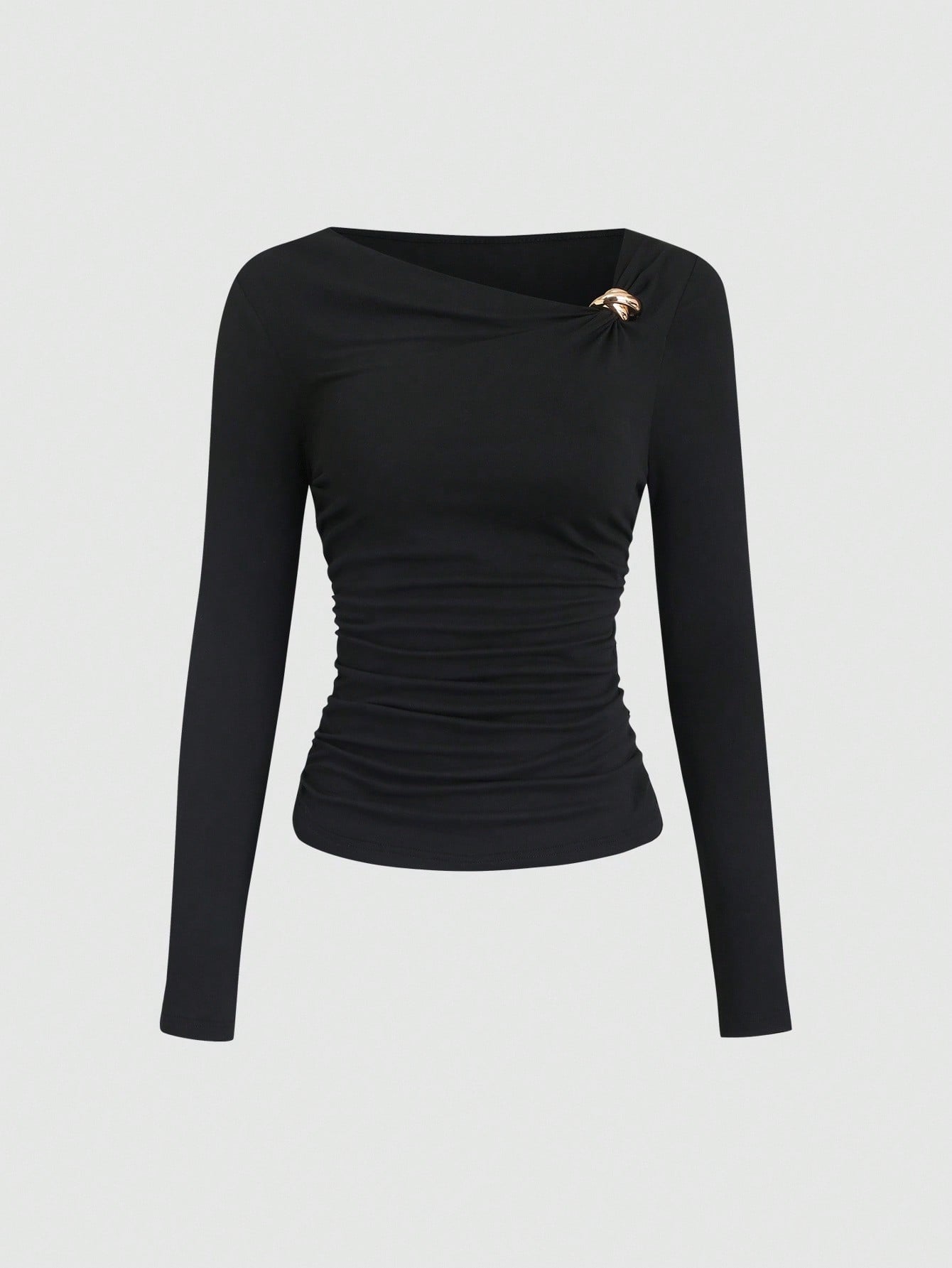 Vintage Asymmetrical Slim Fit T-Shirt