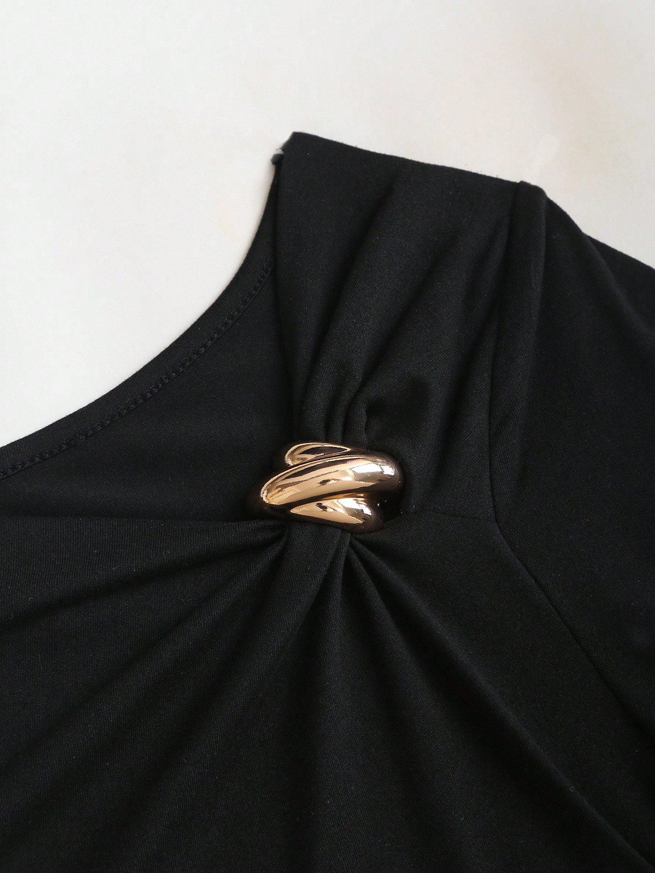 Vintage Asymmetrical Slim Fit T-Shirt