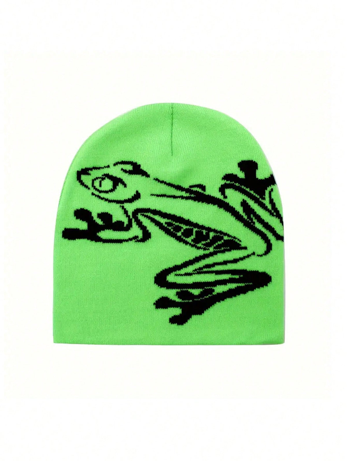 Y2K Gothic Graphic Knitted Beanie Unisex Winter Hat