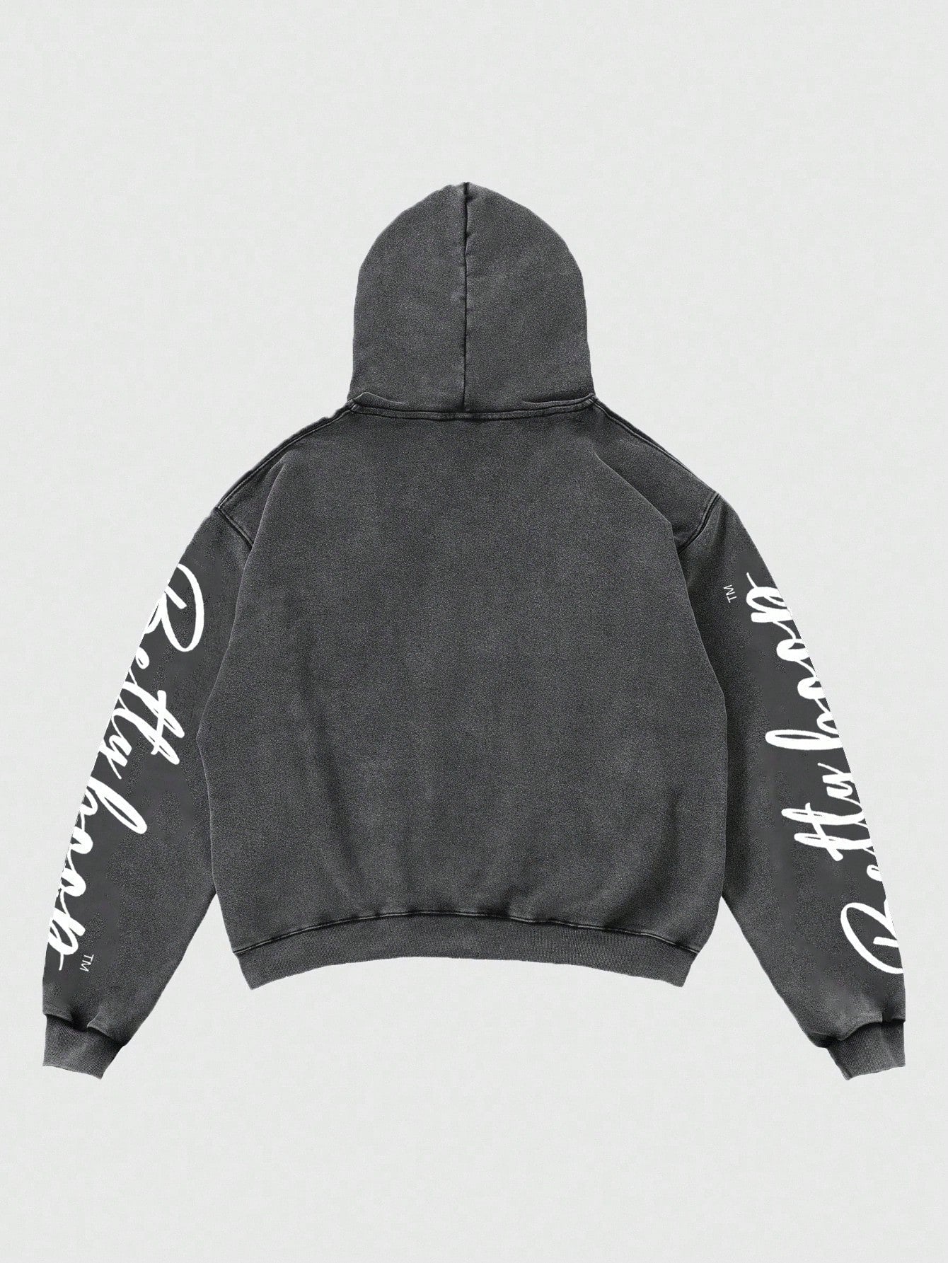 Men Betty Boop Washed Y2K Cropped Hoodie