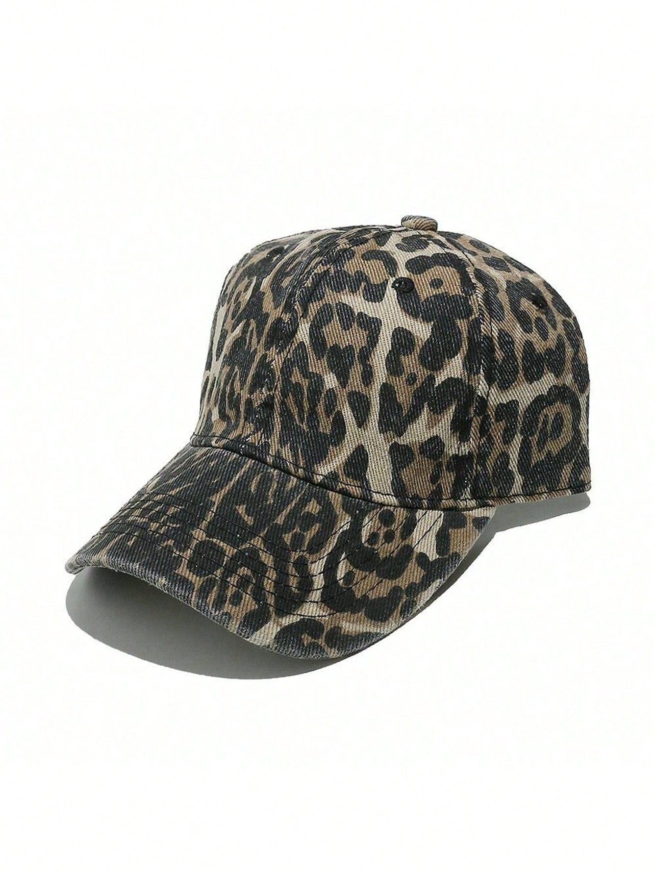 Women's Leopard Print Fashion Versatile Baseball Cap