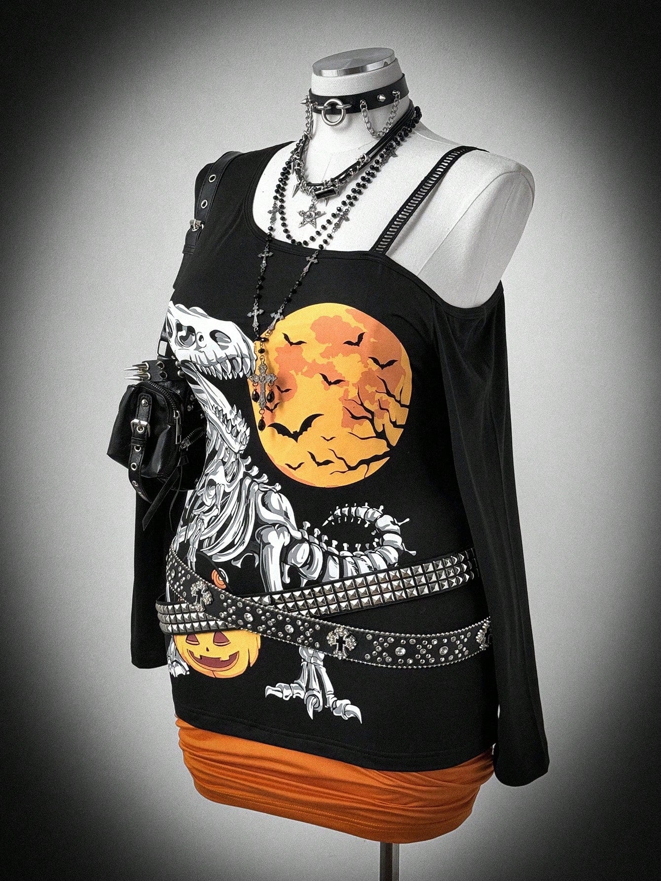 Halloween Plus Size Women T-Shirt
