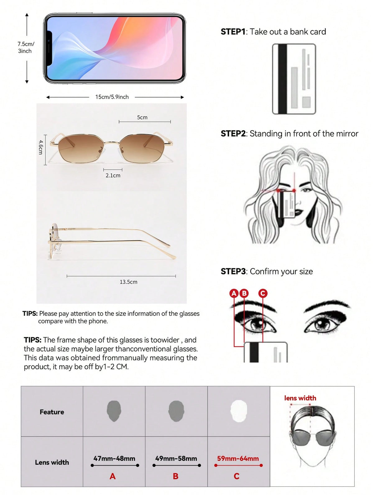 Vintage Metal Frame Tinted Lens Fashion Sunglasses