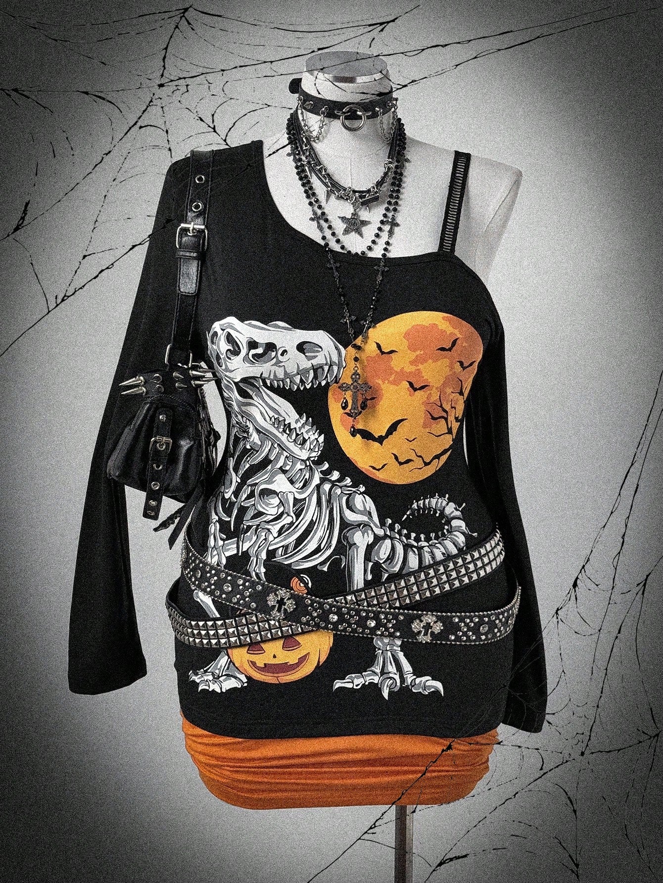 Halloween Plus Size Women T-Shirt