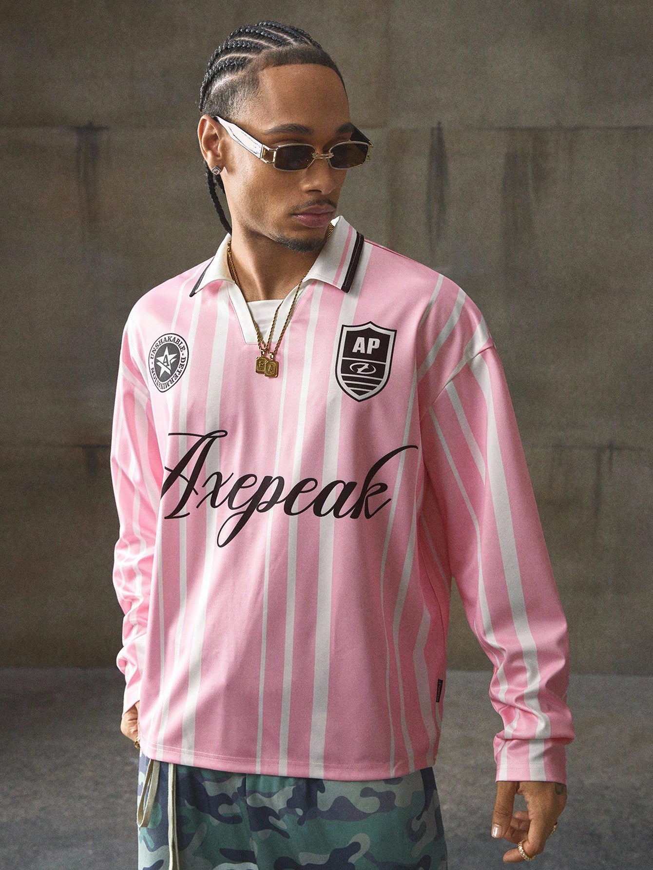 Men's Fall Long Sleeve Sports Polo