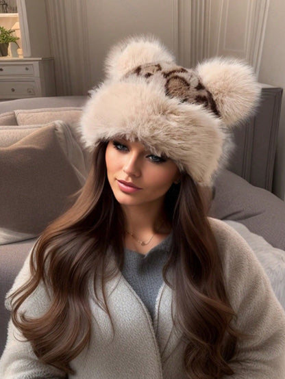 Winter Outdoor Fashionable Mongolian Faux Fur Hat
