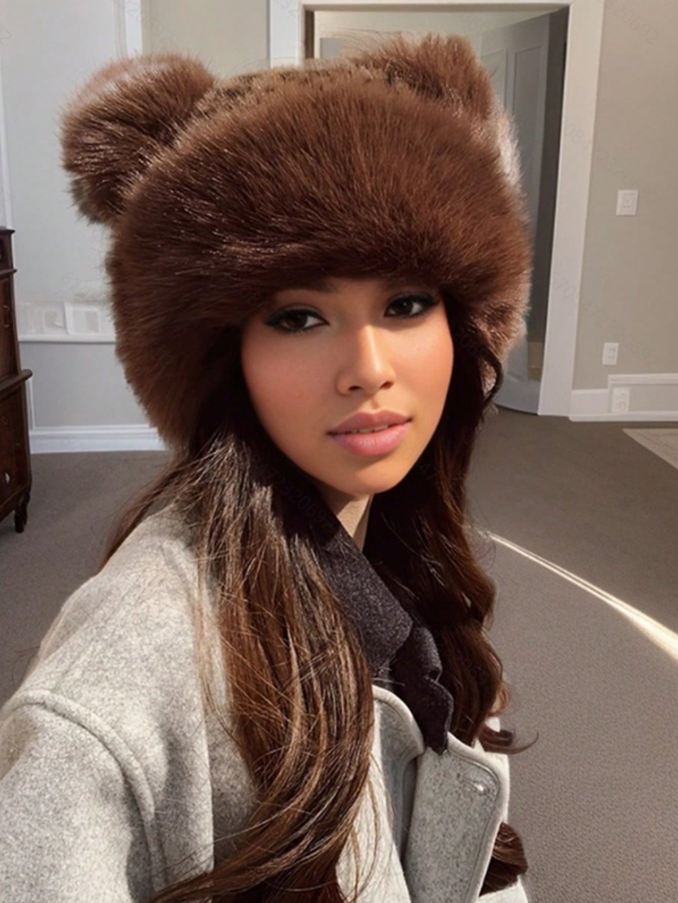 Winter Outdoor Fashionable Mongolian Faux Fur Hat