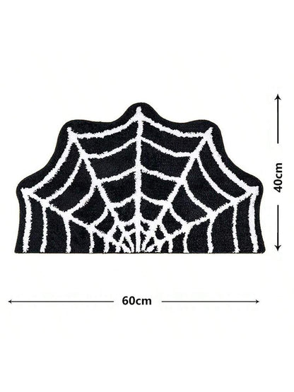 Gothic Spider Web Non-Slip Door Mat