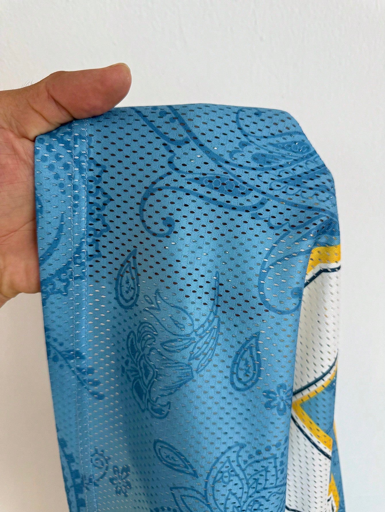 Women's Blue Oversized Knitted V-Neck Long Sleeve Top Jersey