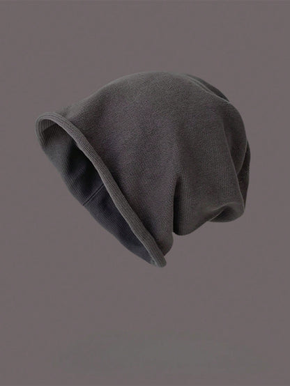 Oversized Slouchy Ribbed Knit Beanie Skull Cap