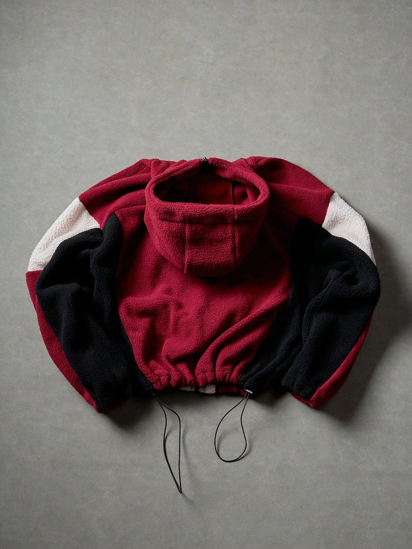 Men's Y2K Patchwork Zip-Up Hoodie Jacket