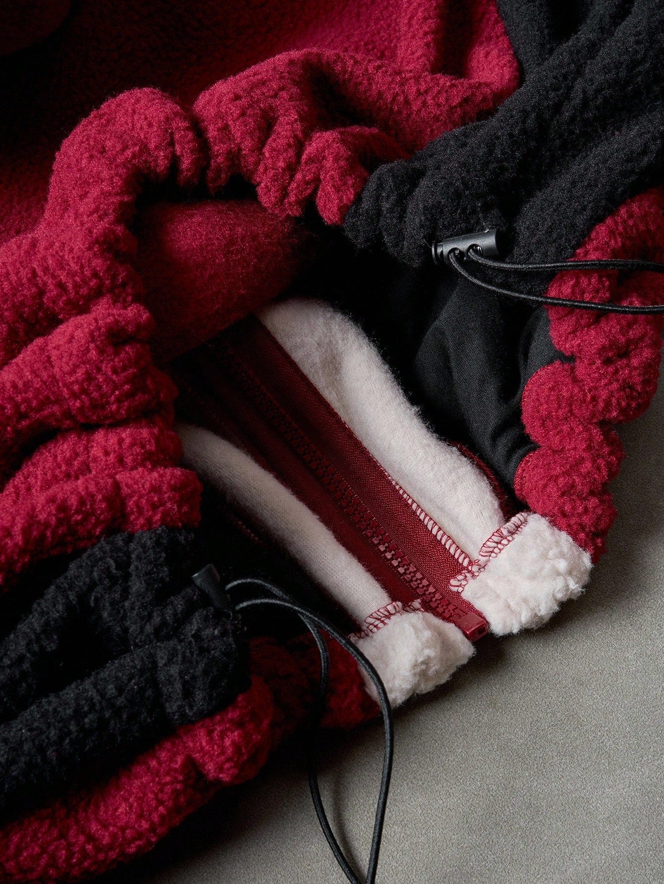 Men's Y2K Patchwork Zip-Up Hoodie Jacket