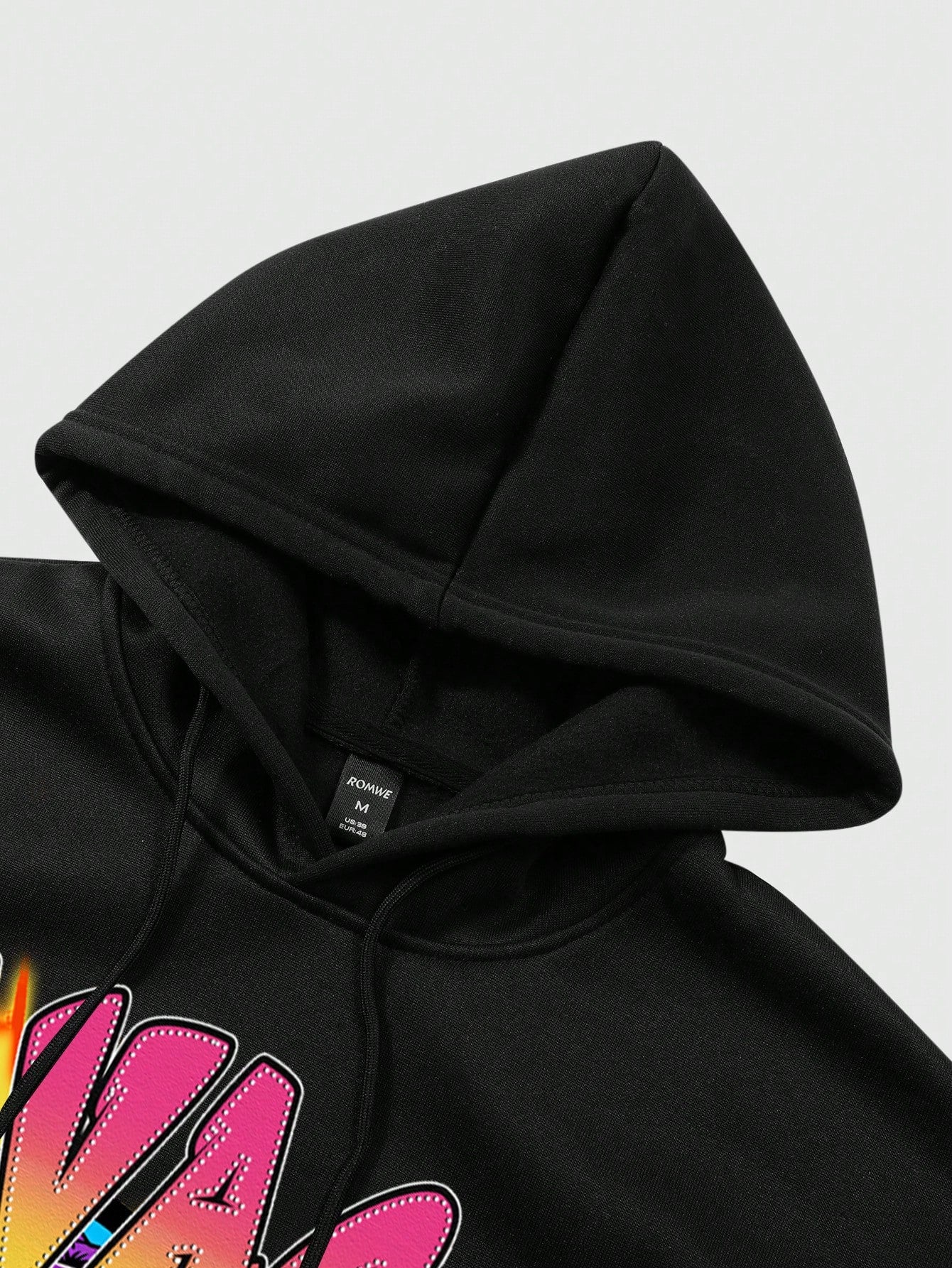 Men Streetwear Flame Head Sweatshirt