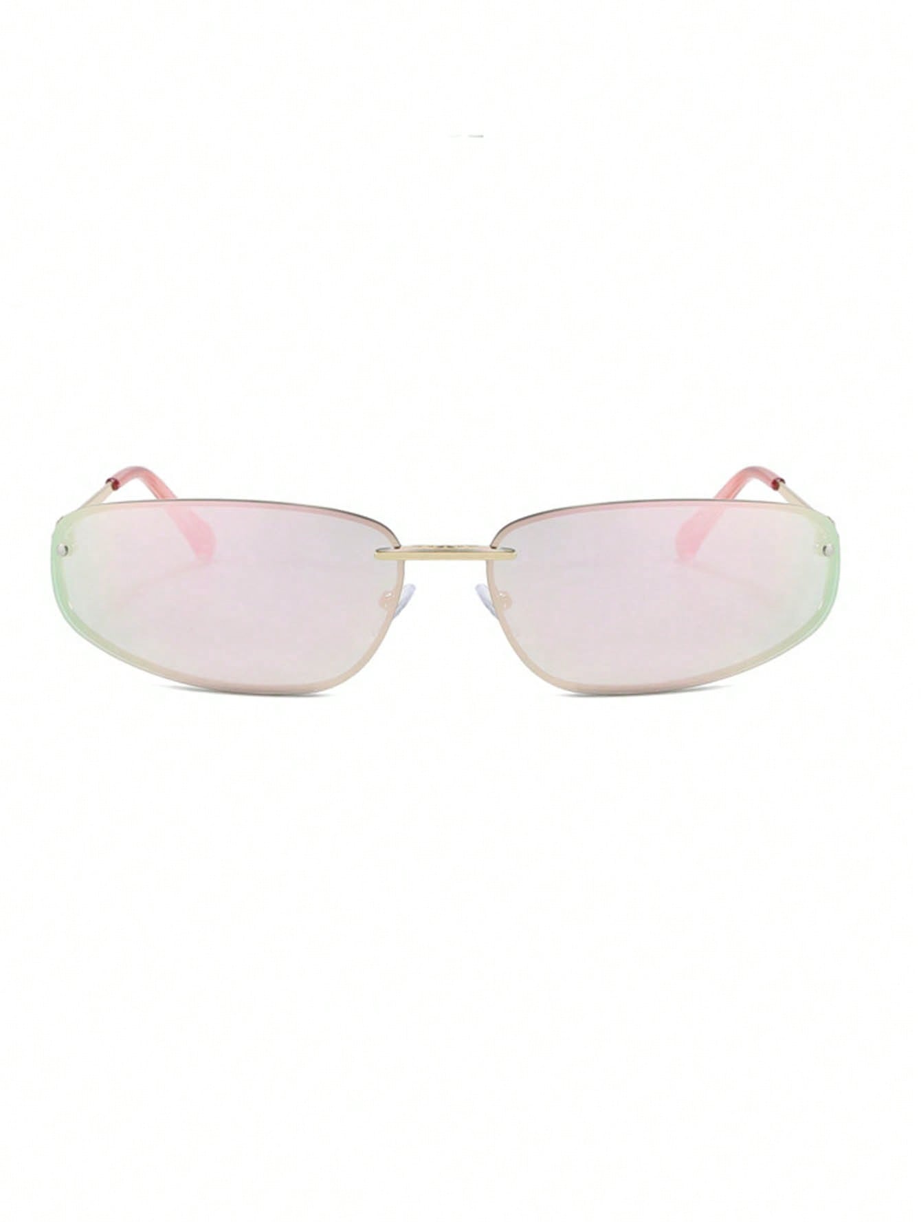Women’s Y2K One-Piece Wrap Around Shield Sunglasses