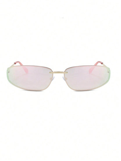Women’s Y2K One-Piece Wrap Around Shield Sunglasses