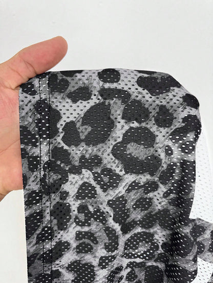 Unisex Grey Oversized Long Sleeve V-Neck Jersey