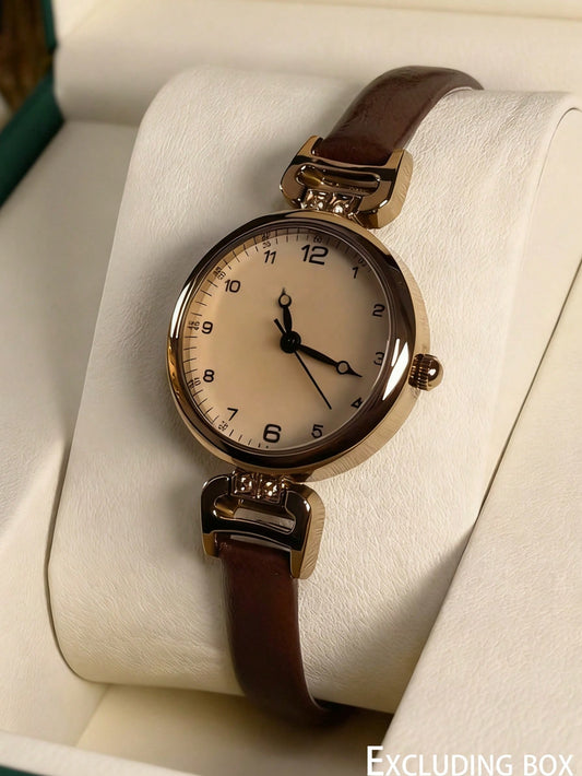 Vintage British Design Petite Dial Women's Quartz Watch